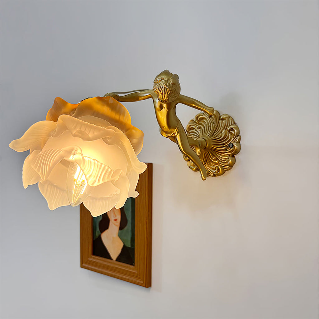 Kinkiet ścienny Cherub Bloom | Ormexis