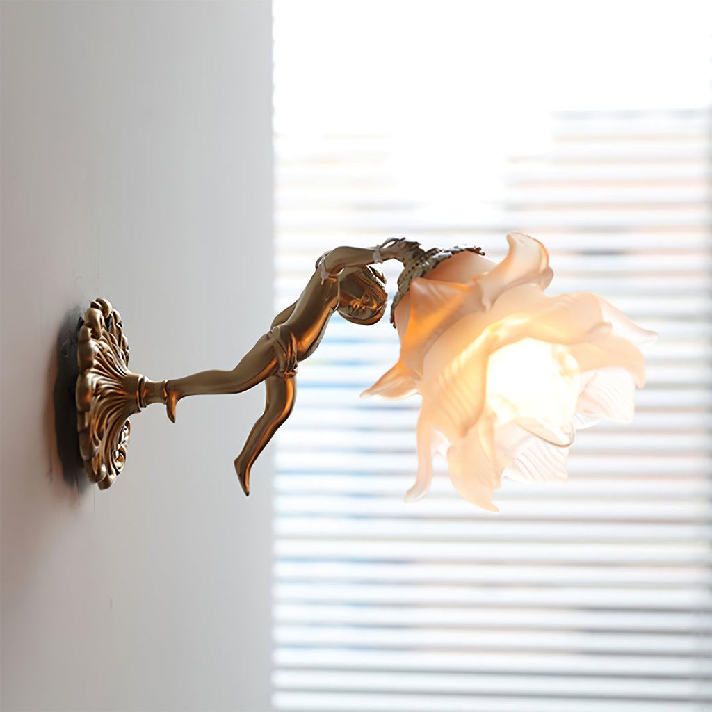 Kinkiet ścienny Cherub Bloom | Ormexis