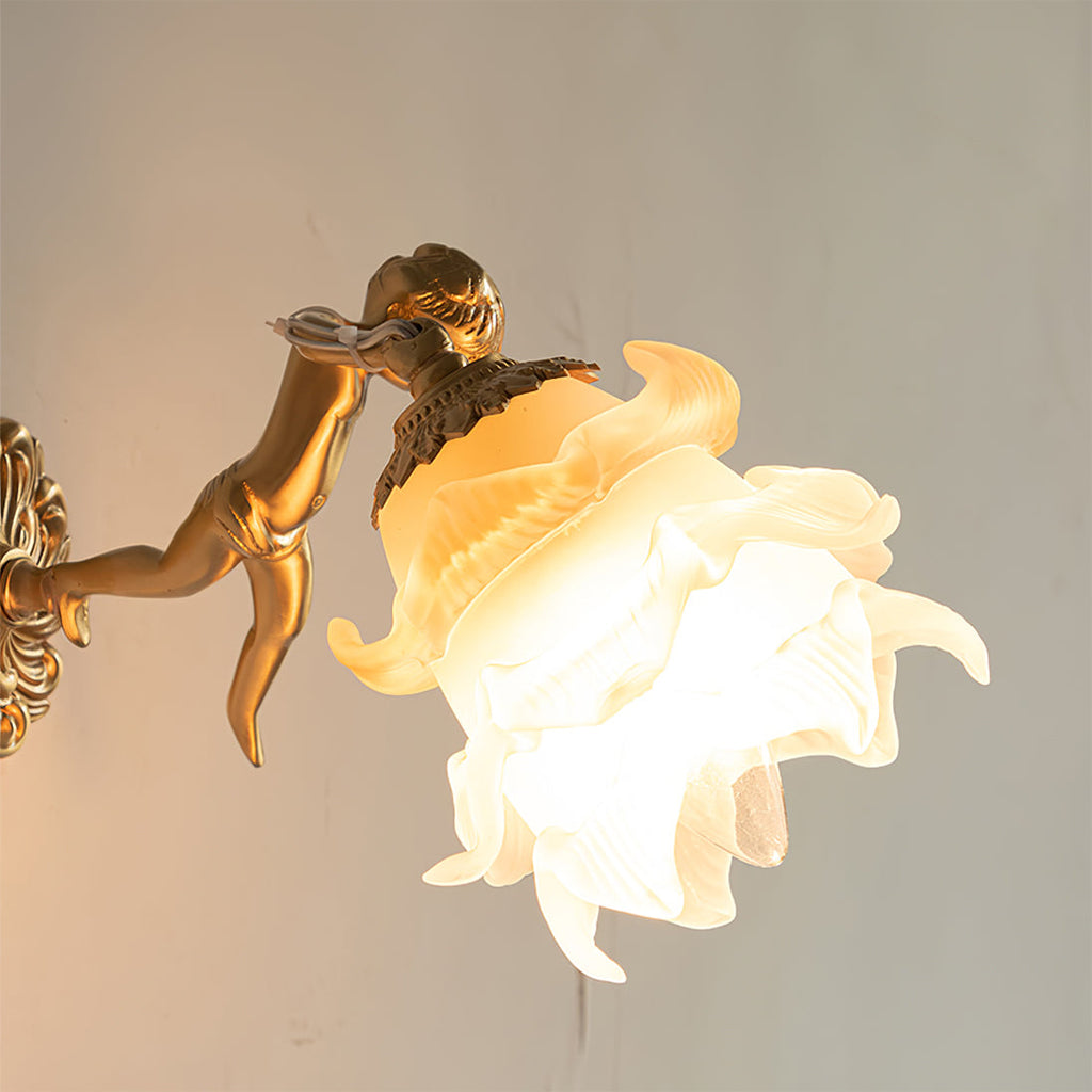 Kinkiet ścienny Cherub Bloom | Ormexis