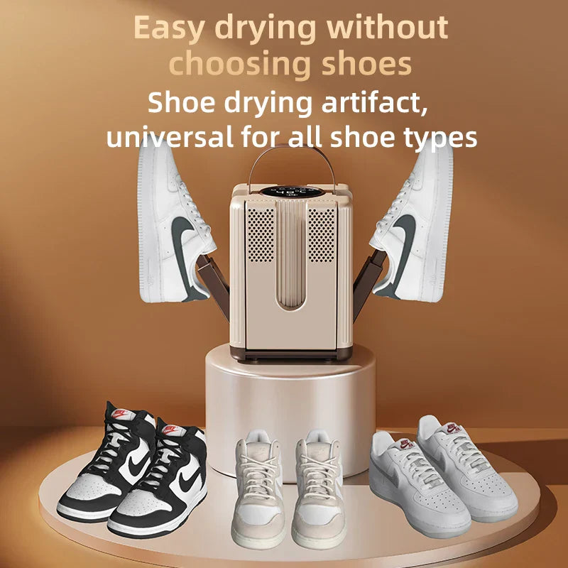 QuickDry Sechsarm-Schuhtrockner mit Schnellheiztechnologie und klappbarem Design