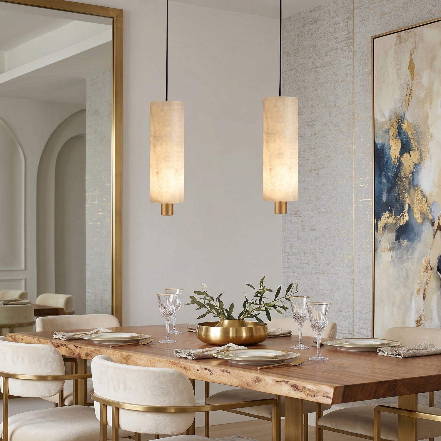 Japandi Linear Pendant Light | Ormexis