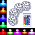 Luci per piscina sommergibili RGB con telecomando incluso, impermeabili e galleggianti per illuminazione