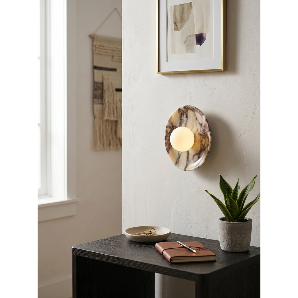 Caldera-væglampe i marmor | Ormexis