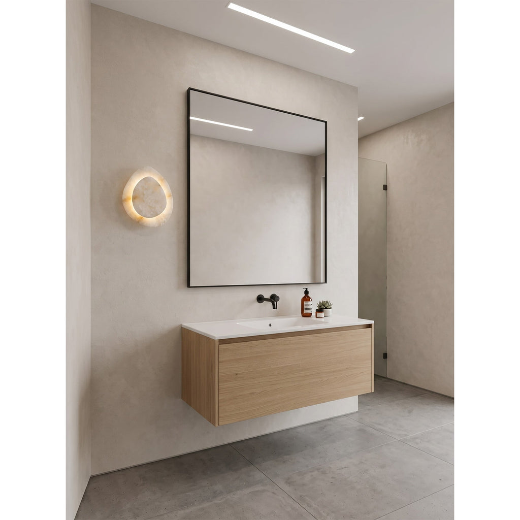 Tiered Petal Alabaster Wall Sconce | Ormexis