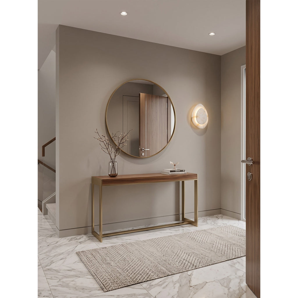 Tiered Petal Alabaster Wall Sconce | Ormexis