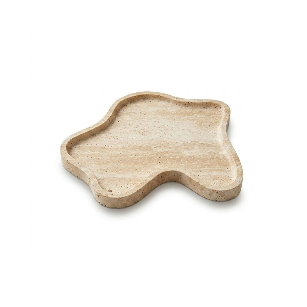 Wavy Edge Stone Catchall Tray | Ormexis