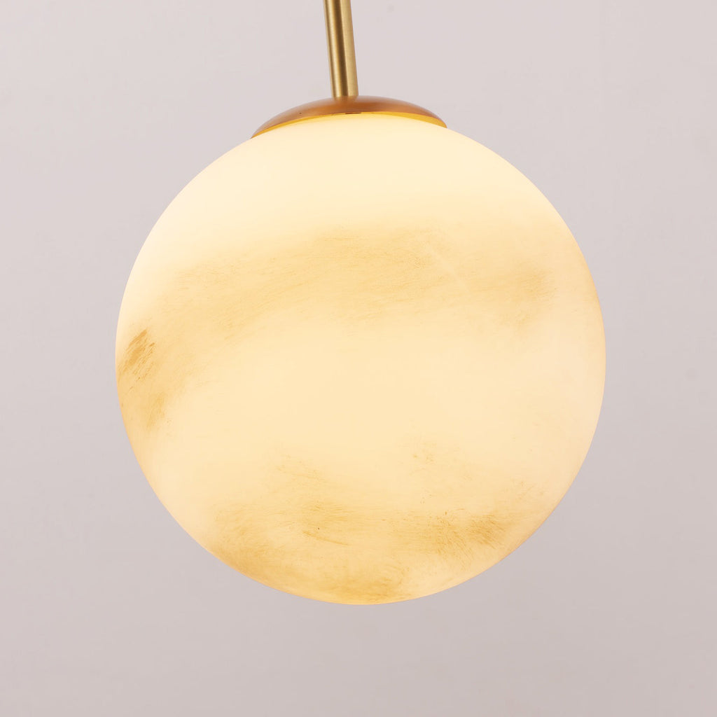 5-Light Undulating Glass Chandelier | Ormexis