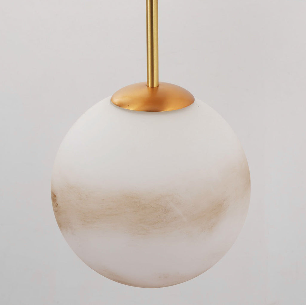5-Light Undulating Glass Chandelier | Ormexis