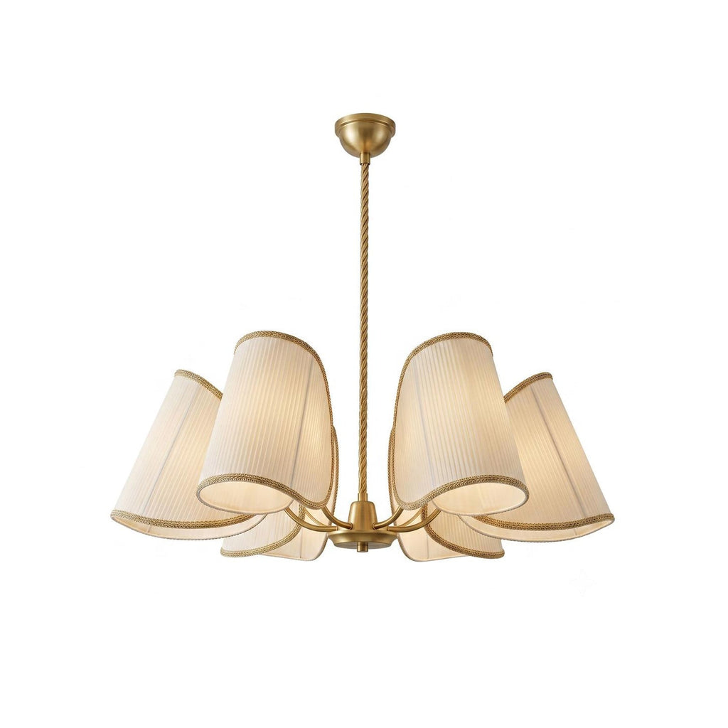 6-Light Rope Suspension Chandelier | Ormexis