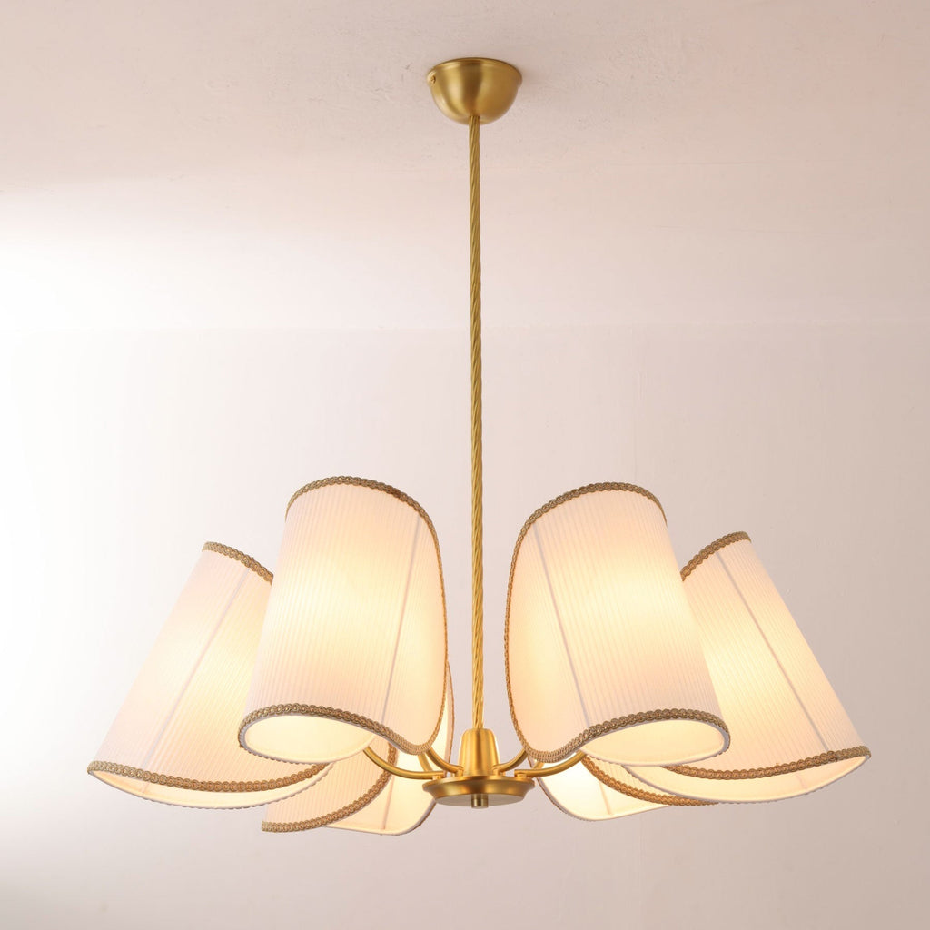 6-Light Rope Suspension Chandelier | Ormexis