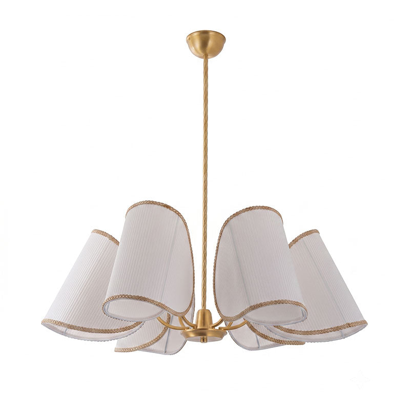 Lustre suspendu à cordons à 6 lumières | Ormexis