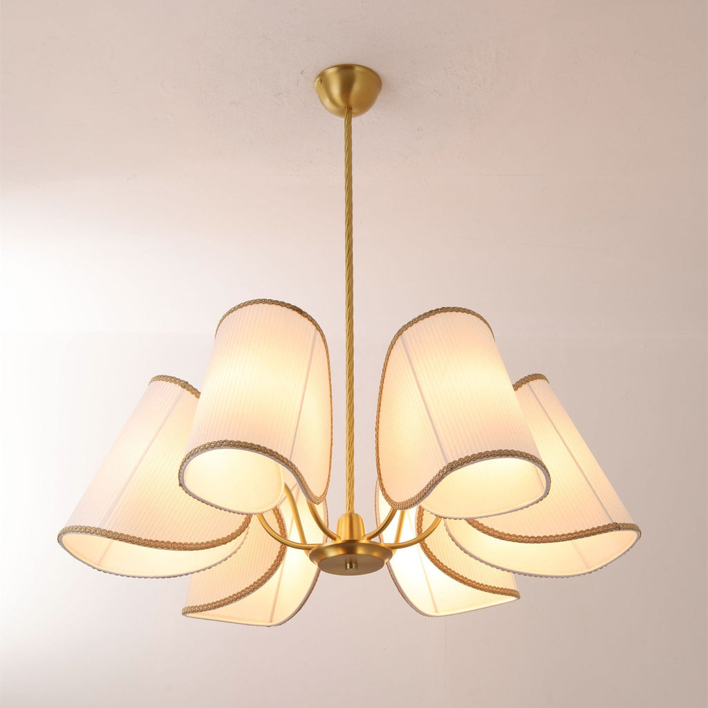6-Light Rope Suspension Chandelier | Ormexis