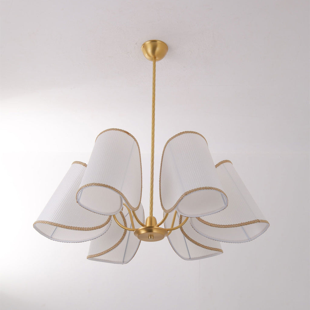 6-Light Rope Suspension Chandelier | Ormexis