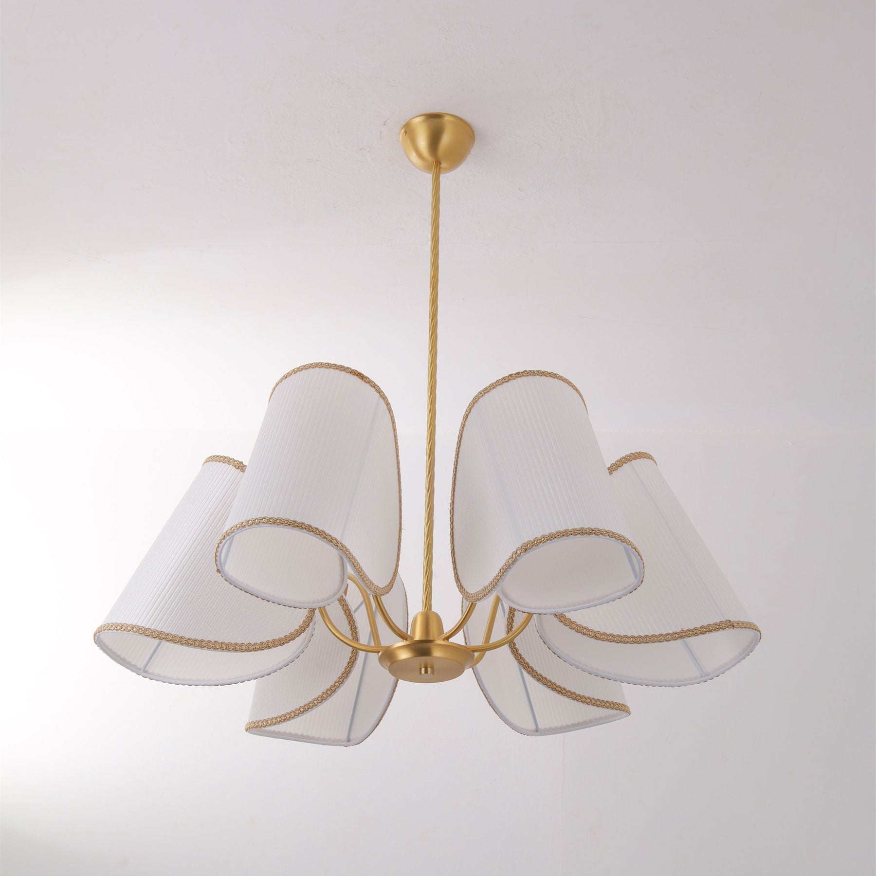 6-Light Rope Suspension Chandelier | Ormexis