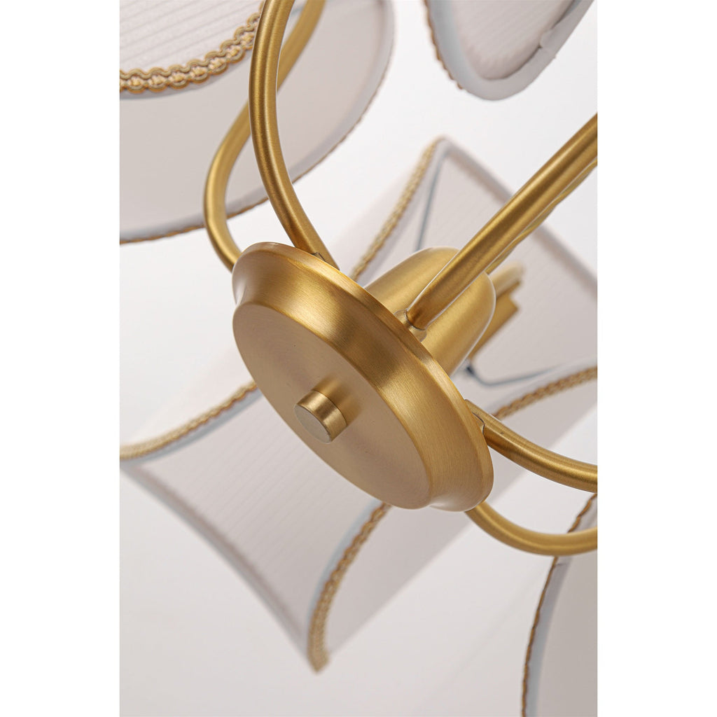 6-Light Rope Suspension Chandelier | Ormexis