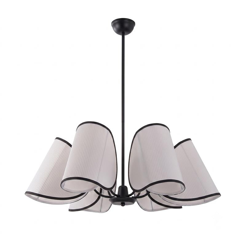 Lustre suspendu à cordons à 6 lumières | Ormexis