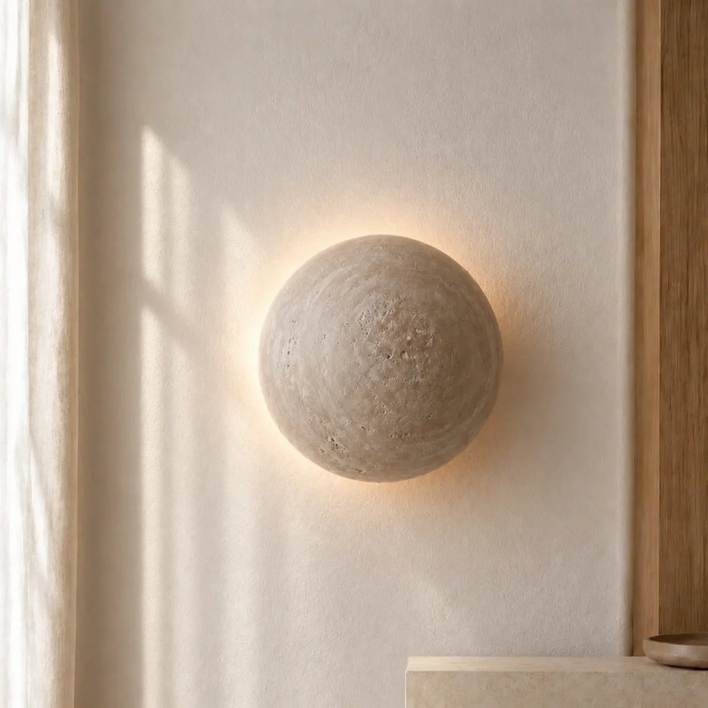 Japandi Sculptural Wall Sconce | Ormexis