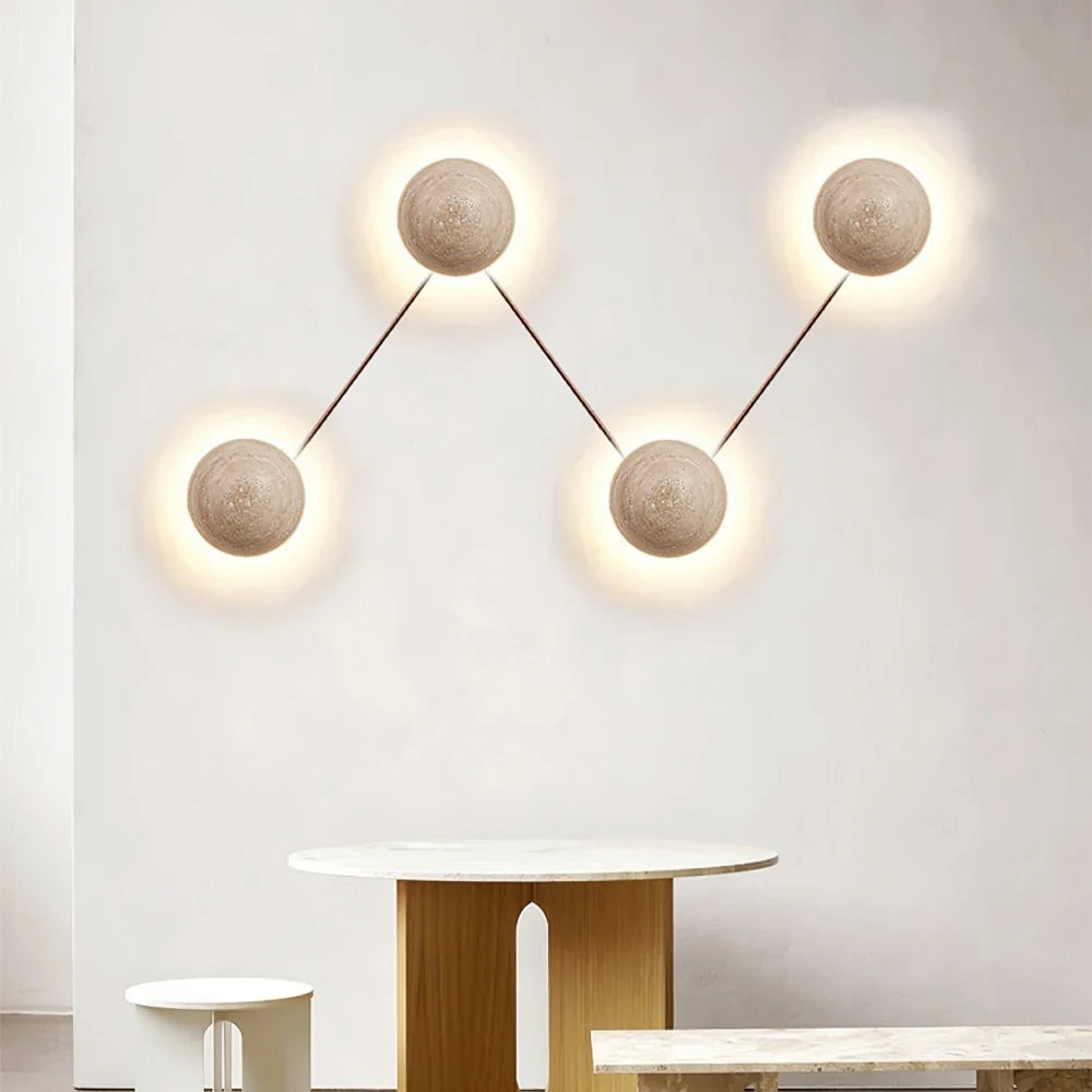 Japandi Sculptural Wall Sconce | Ormexis
