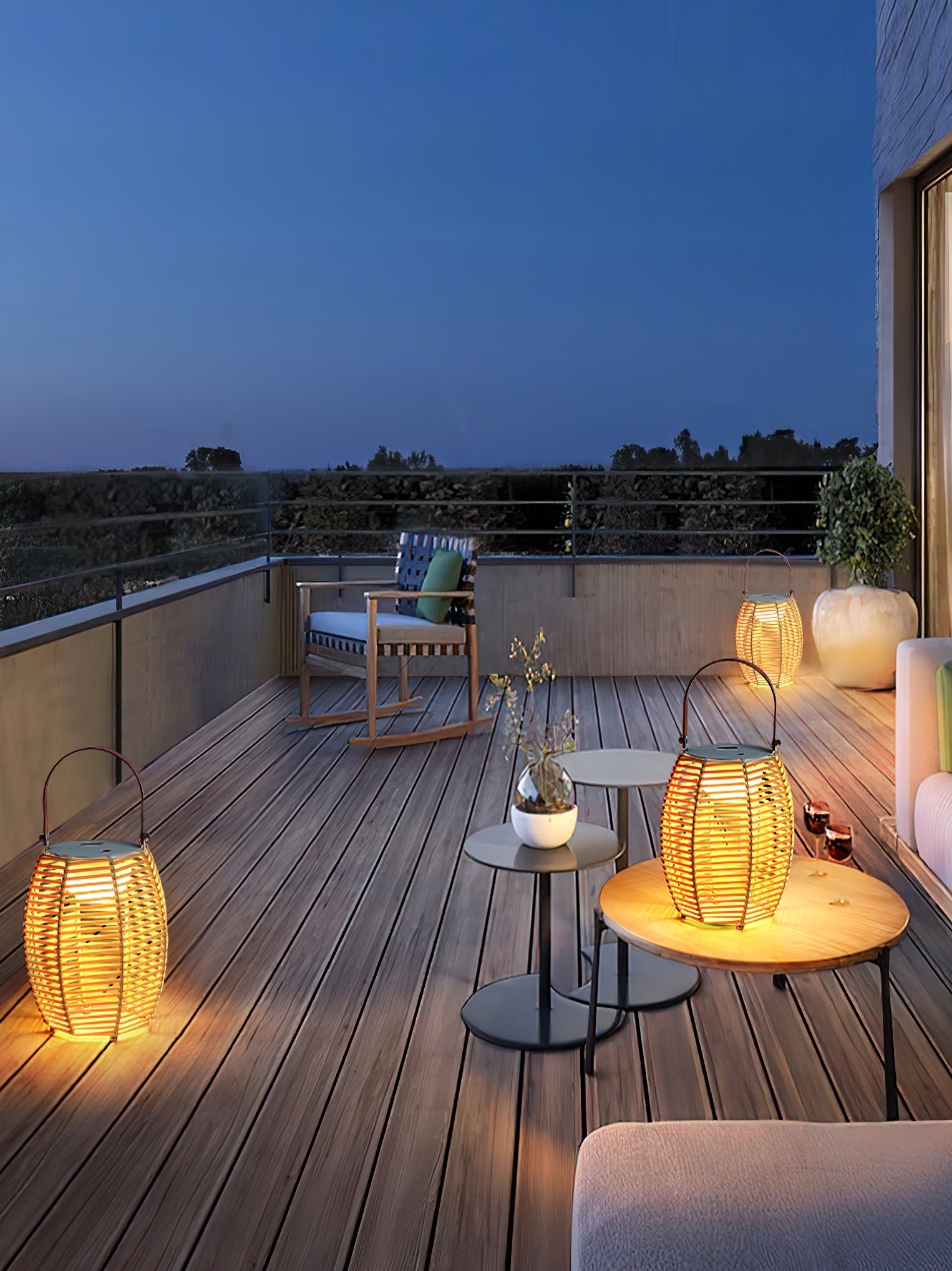 Harbor Weave Portable Lamp | Ormexis