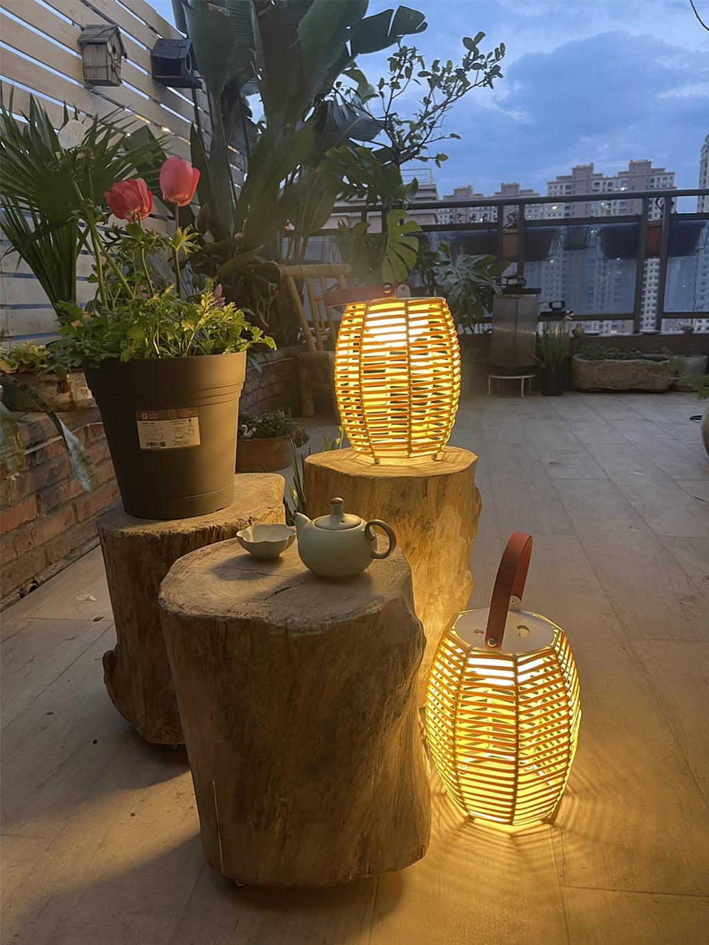 Harbor Weave Portable Lamp | Ormexis