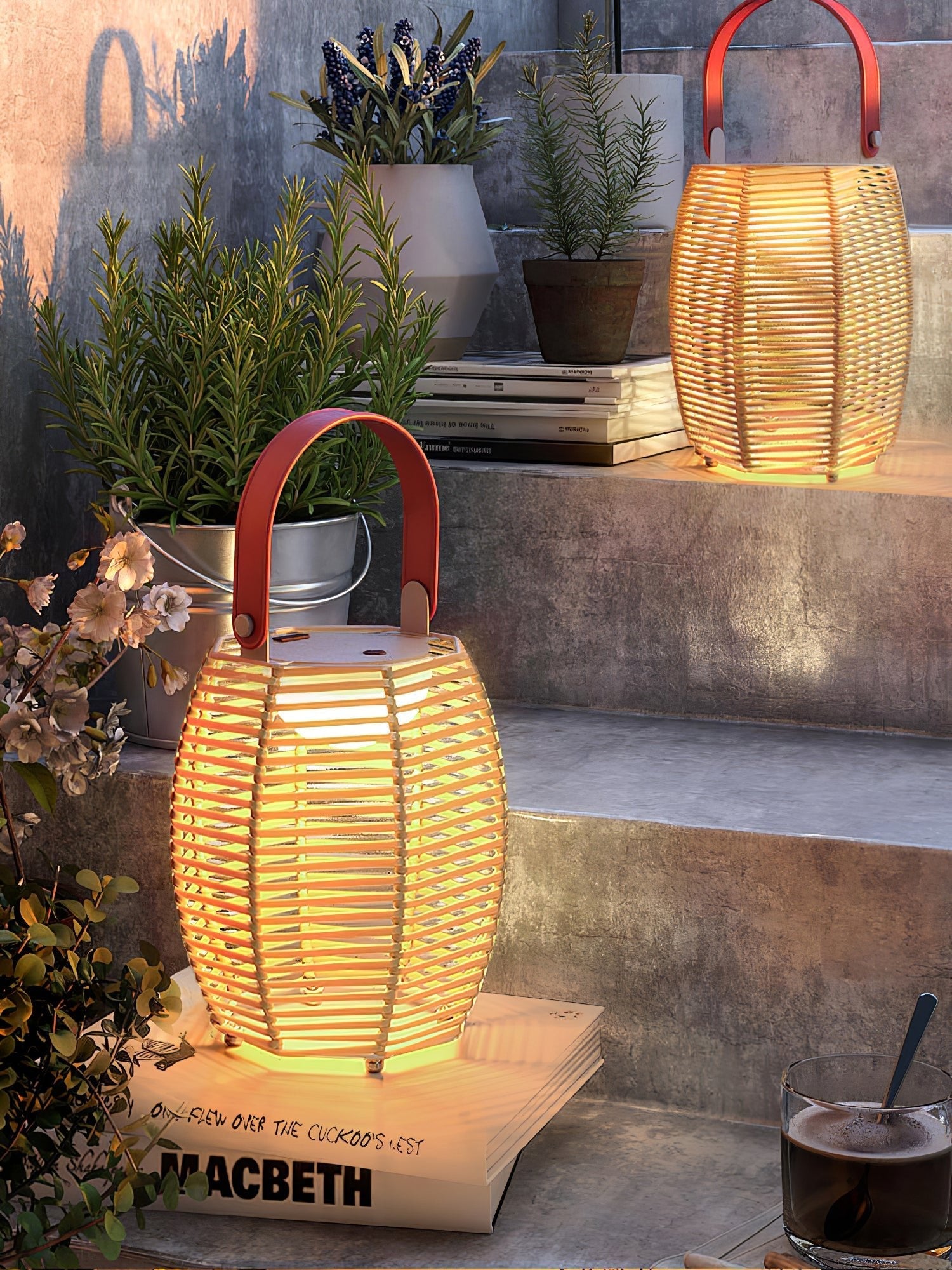 Harbor Weave Portable Lamp | Ormexis