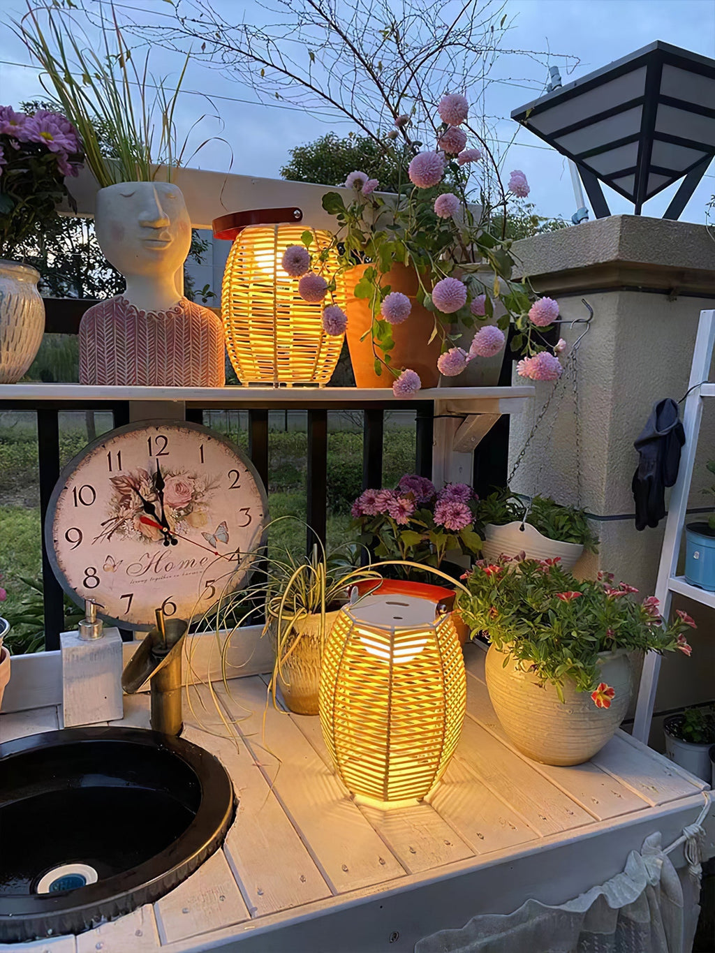 Harbor Weave Portable Lamp | Ormexis