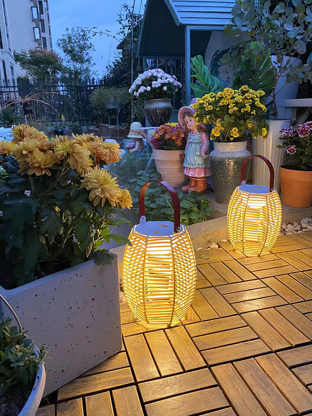 Harbor Weave Portable Lamp | Ormexis