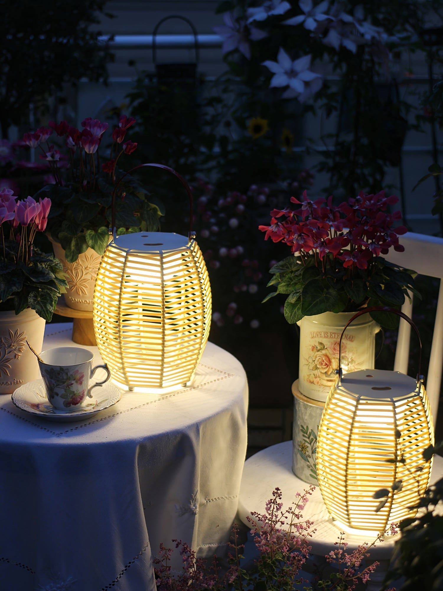 Harbor Weave Portable Lamp | Ormexis