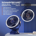 Ventilateur portable rechargeable à clipser pour un soulagement instantané de la fraîcheur