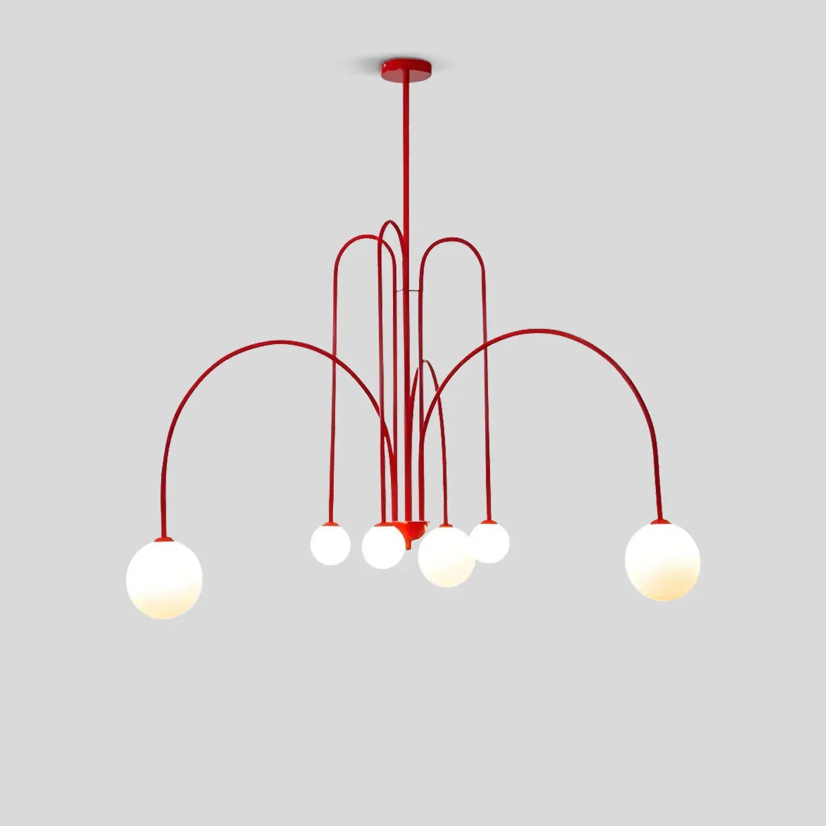 Avi Glass Chandelier With Double Layer Design Contemporary Ceiling Light