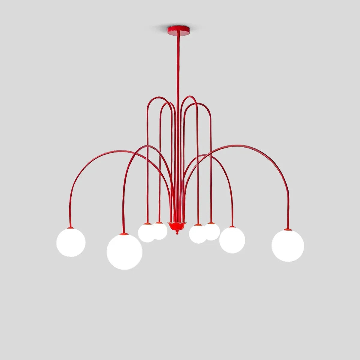 Avi Glass Chandelier With Double Layer Design Contemporary Ceiling Light