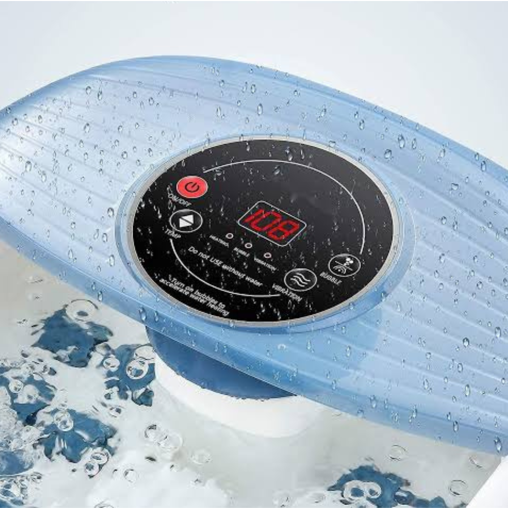 Feet Massager With Temperature Control And Bubble Bath For Ultimate Comfort