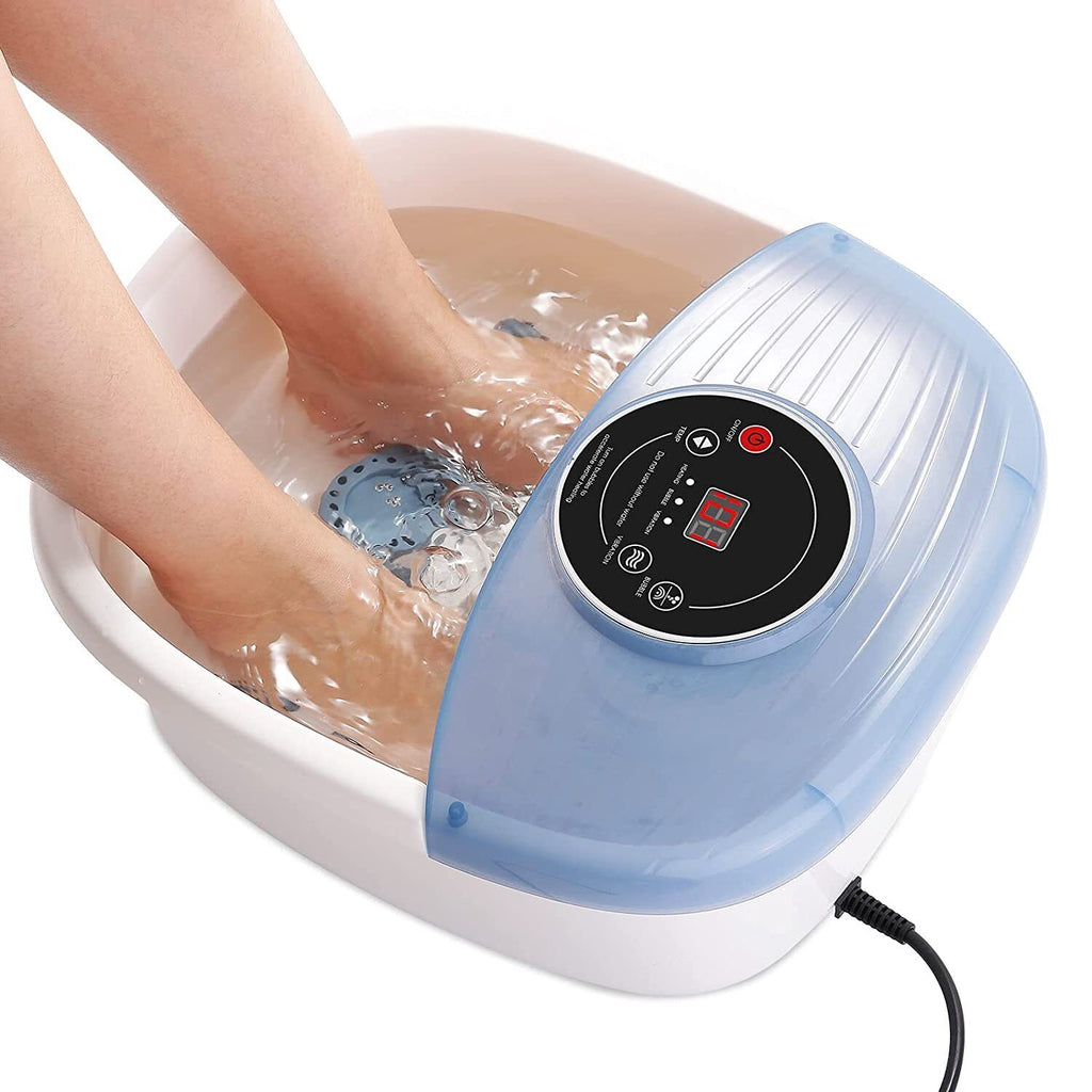 Feet Massager With Temperature Control And Bubble Bath For Ultimate Comfort