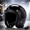 Casque style rétro avec certification DOT et ECE pour les motards modernes