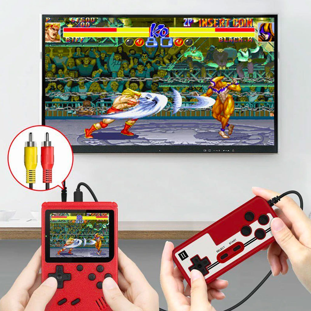 Console portable Retrojoy avec quatre cents jeux classiques pour un plaisir nostalgique