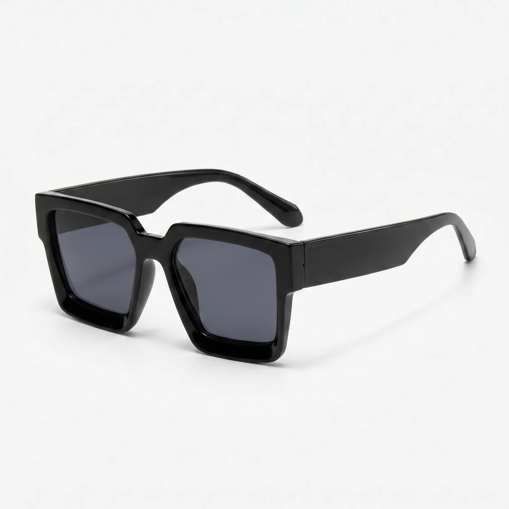 Retro Square Framed Sunglasses -  Filtering Bright Sunlight - Ormexis
