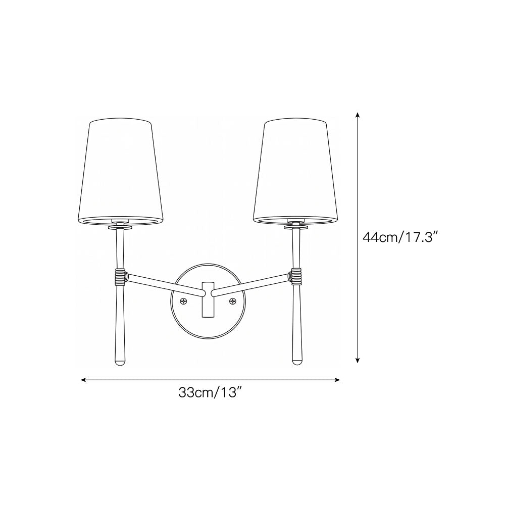 Aplique de pared cilíndrico de piedra y alabastro | Ormexis