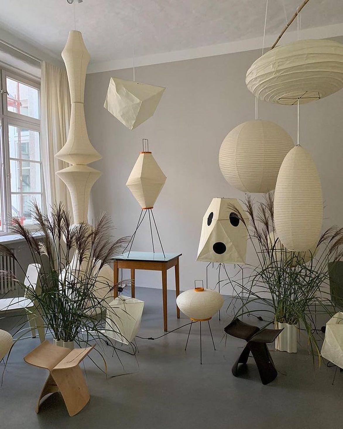 Washi Paper E Pendant Light | Ormexis