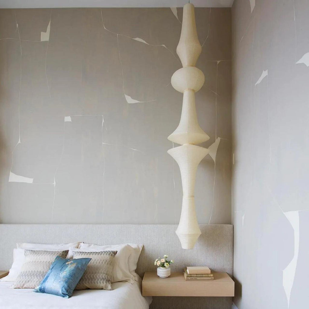 Washi Paper E Pendant Light | Ormexis