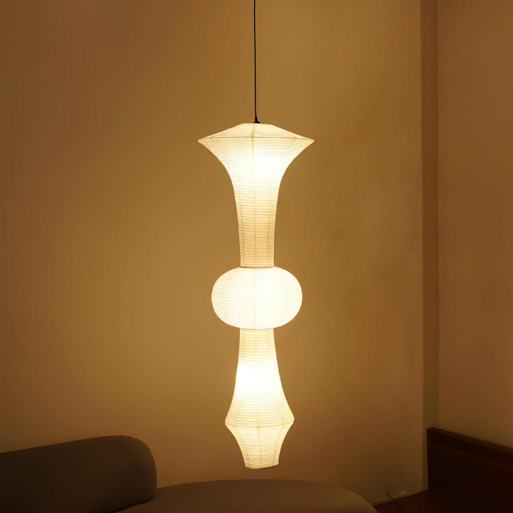Washi Paper E Pendant Light | Ormexis