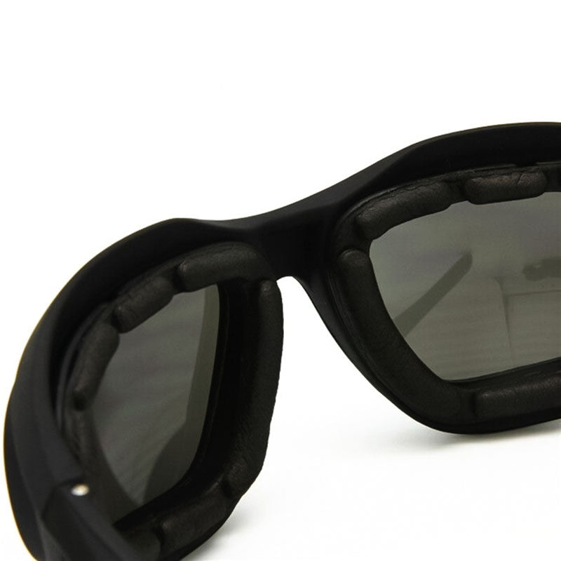 Occhiali da sole da motociclista Rider's Choice polarizzati UV400 con vestibilità sicura