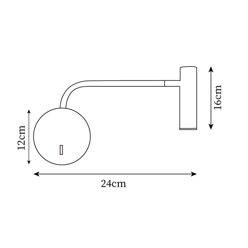 Minimal Reading Wall Light | Ormexis