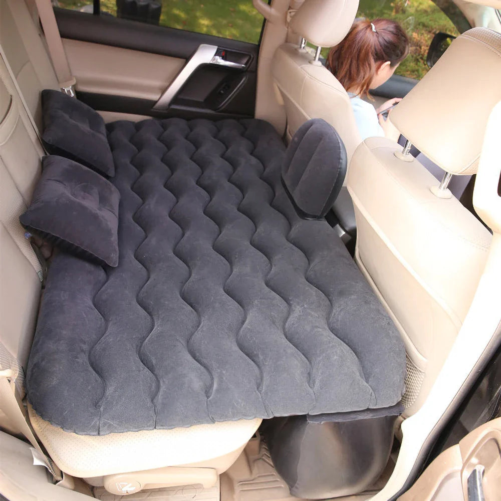 RoadRest univerzální autový matrac s polštáři a opravnou sadou pro pohodlí na cestách