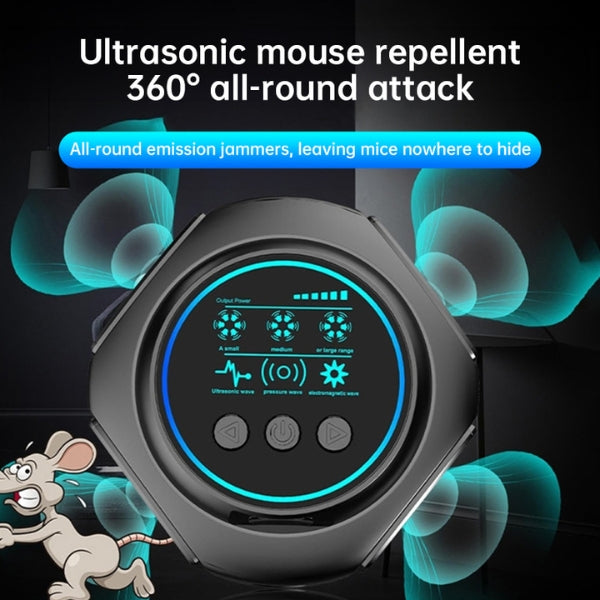 Rodent Defense Ultrasonic Mouse Deterrent With Quiet Operation Plug In Coverage 3200 Sq Ft