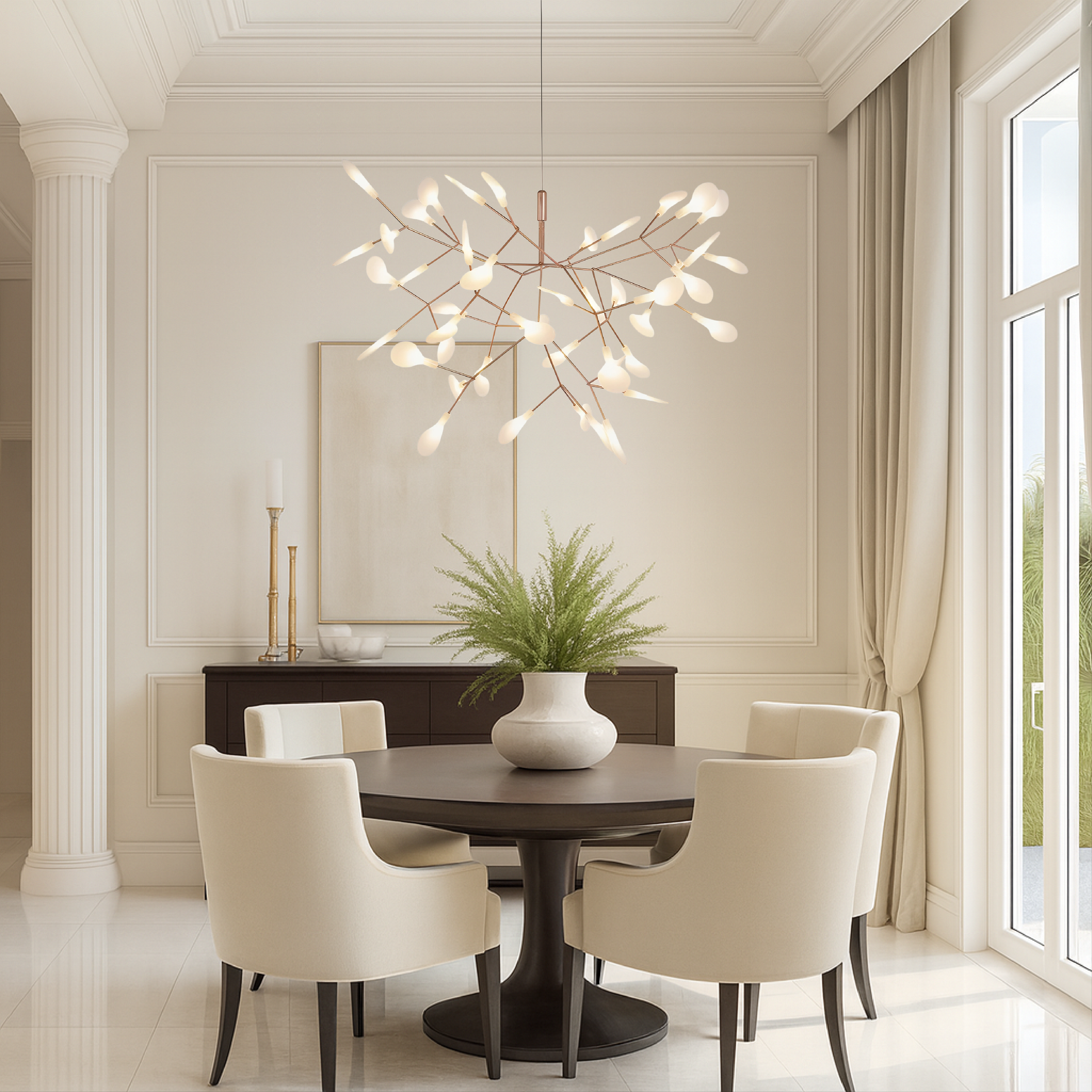 Lampa wisząca Aurora Branch | Ormexis