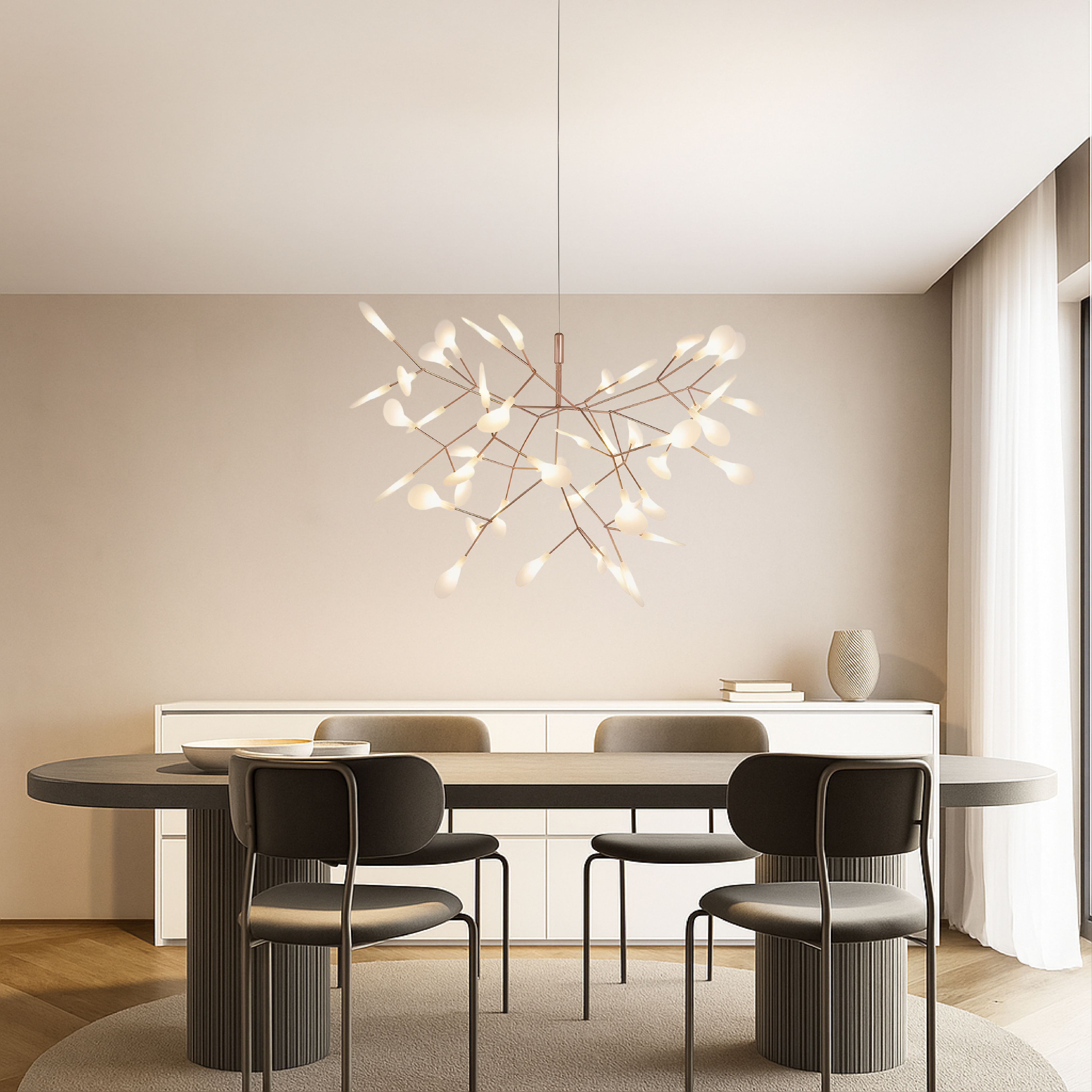 Lampa wisząca Aurora Branch | Ormexis