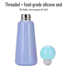 Elegant Steel Hydration Bottle With Insulated Design And Two Tone Finish