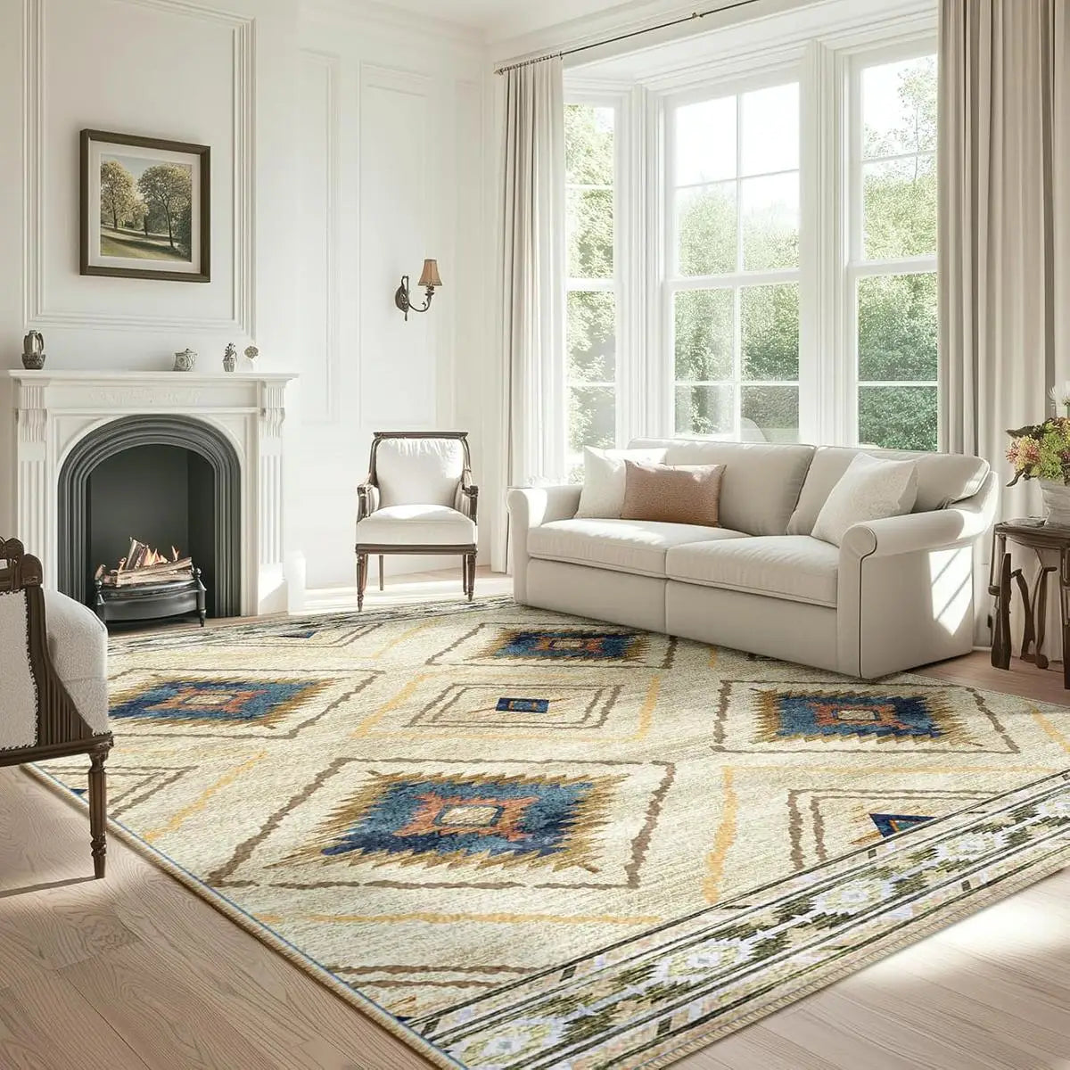 Zmywalny dywan boho Sahara | Ormexis