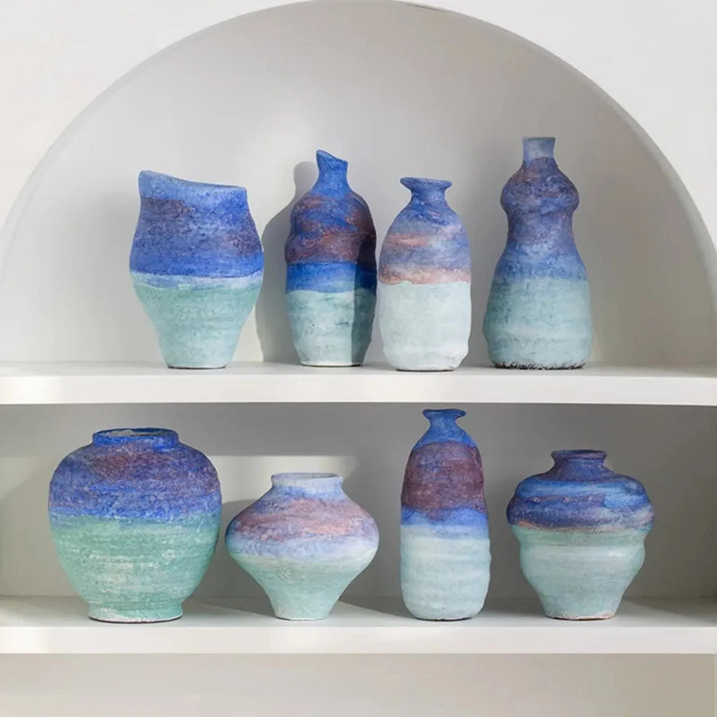 Sky Wash Ceramic Vase | Ormexis