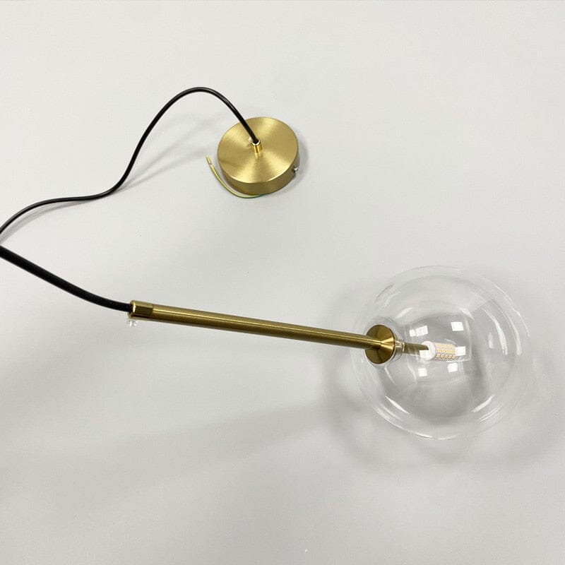 Suspensions en globe de verre pour cuisines et chambres modernes
